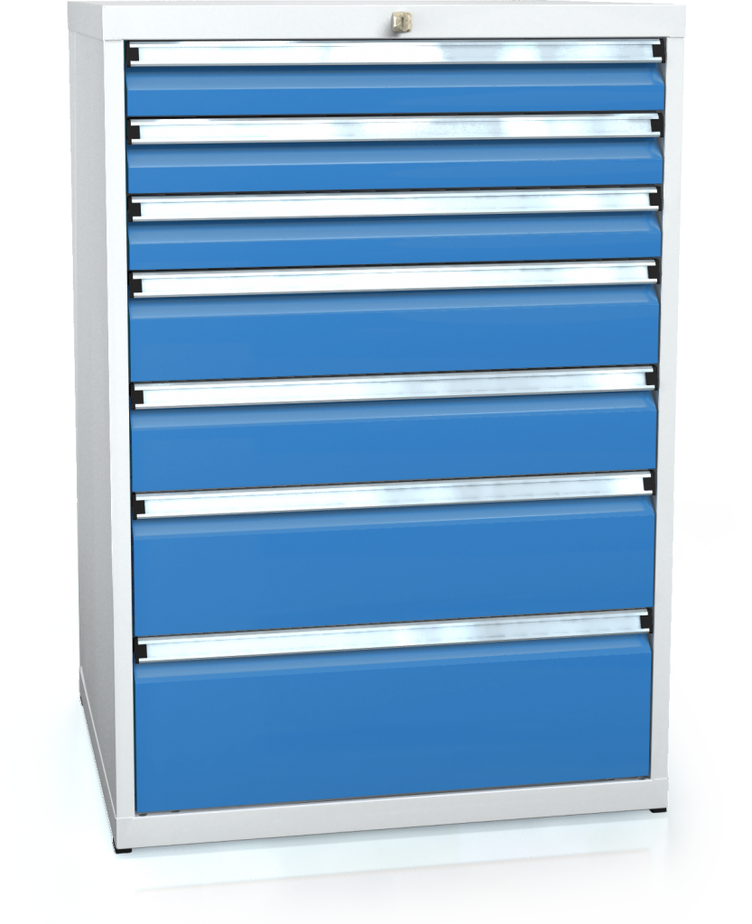 Drawer cabinet 1018 x 710 x 600 - 7x drawers